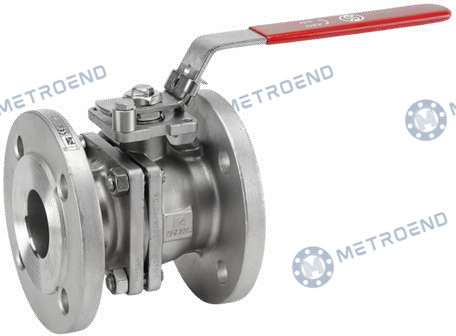 Stainless Steel Flanged 2 Piece Ball Valve