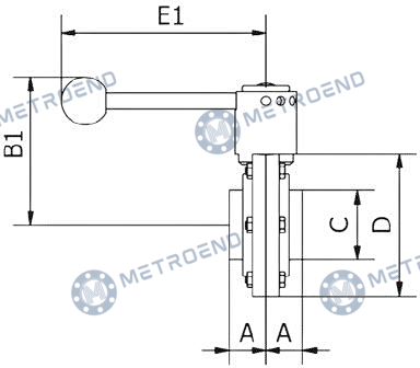 Hygienic Butterfly Valve