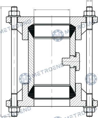 Pipe Coupling — Technical drawing