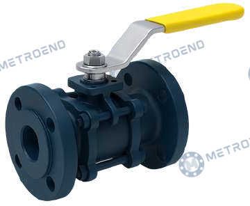 Flanged 3 Piece Ball Valve